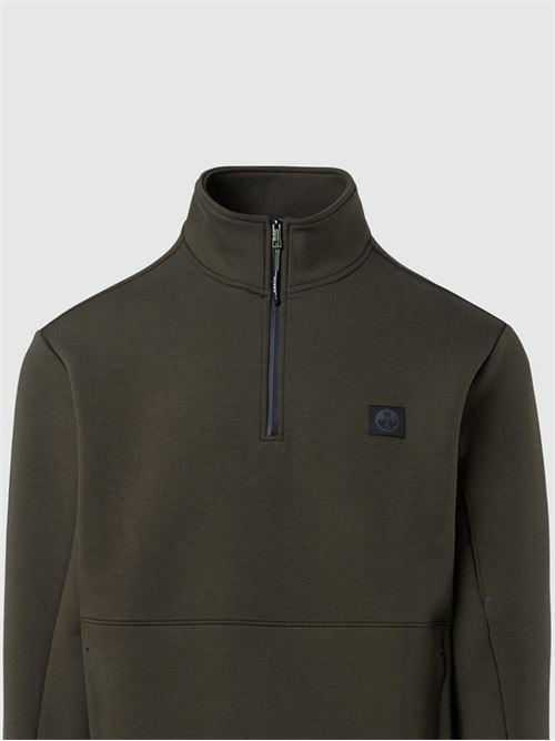 HALF ZIP SWEATSHIRT W/LOGO NORTH SAILS | 691268/440